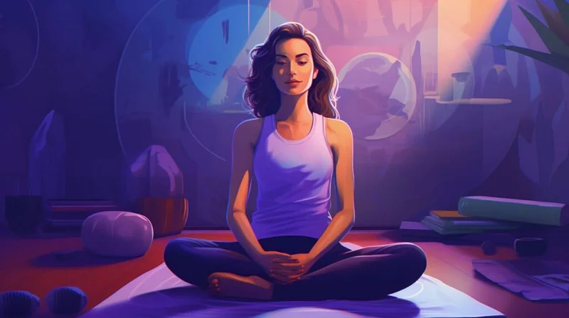 manage stress with yoga