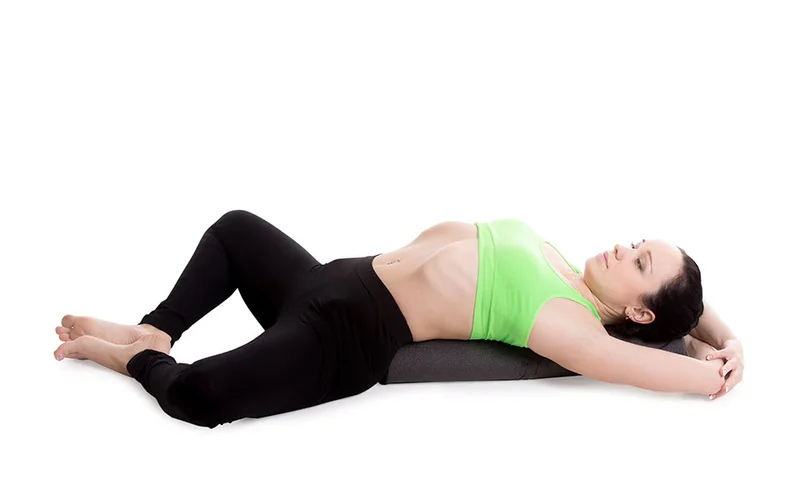 Reclining Bound Angle Pose