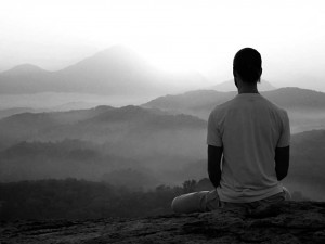 Meditation Near Mountatins